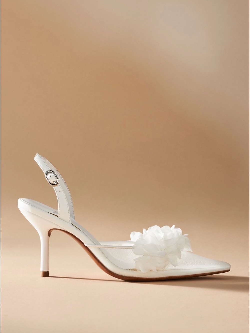 Jeffrey Campbell for Anthropologie mesh kitten heels